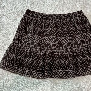 ☀️ MADEWELL Caravan Print Mini Skirt